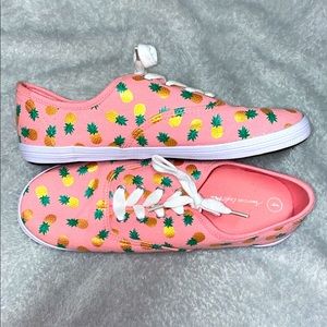 American Eagle Pineapple Canvas Shoes